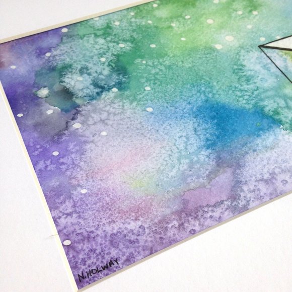 "Discovery" Original Watercolour Painting - Picture 3 of 4